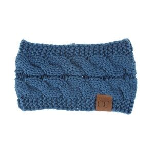 *ANATASHA* Blue Wool Knit Fashion Winter Headband